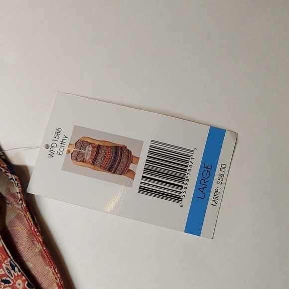 BEACH LUNCH LOUNGE WOMENS SLEEVELESS FLORAL PRINT DRESS SIZE LARGE NWT - Picture 9 of 9